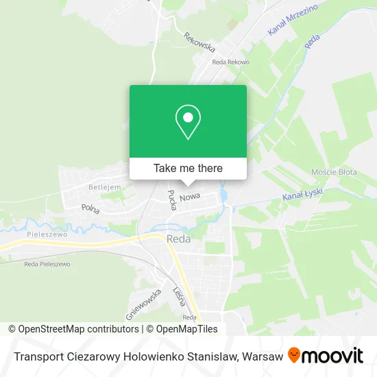 Карта Transport Ciezarowy Holowienko Stanislaw