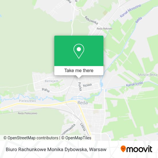 Biuro Rachunkowe Monika Dybowska map