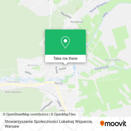 Stowarzyszenie Społeczności Lokalnej Wsparcie map