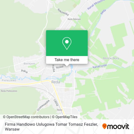 Firma Handlowo Usługowa Tomar Tomasz Feszler map