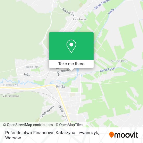 Pośrednictwo Finansowe Katarzyna Lewańczyk map