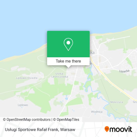 Usługi Sportowe Rafał Frank map