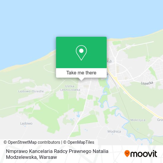 Nmprawo Kancelaria Radcy Prawnego Natalia Modzelewska map