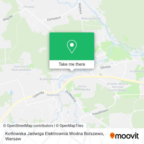 Карта Kotłowska Jadwiga Elektrownia Wodna Bolszewo