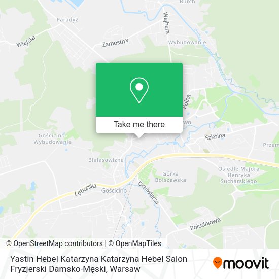 Yastin Hebel Katarzyna Katarzyna Hebel Salon Fryzjerski Damsko-Męski map