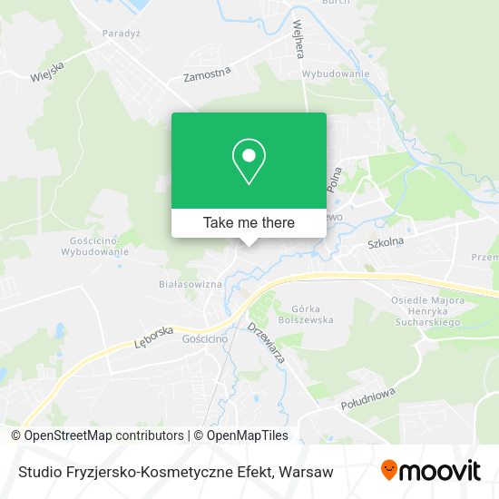 Studio Fryzjersko-Kosmetyczne Efekt map