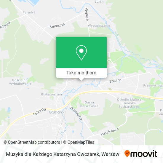 Muzyka dla Każdego Katarzyna Owczarek map