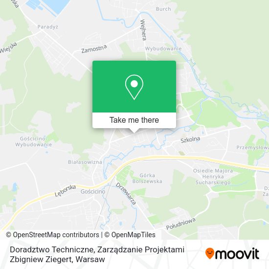 Doradztwo Techniczne, Zarządzanie Projektami Zbigniew Ziegert map