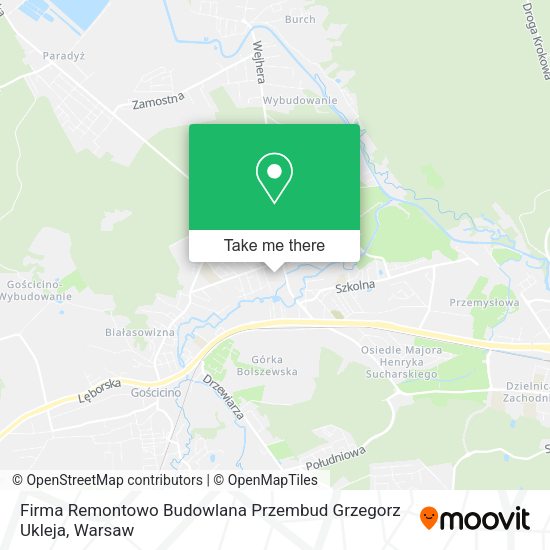 Firma Remontowo Budowlana Przembud Grzegorz Ukleja map