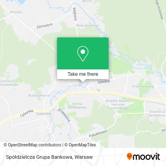 Spółdzielcza Grupa Bankowa map