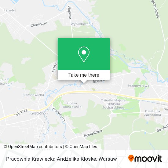 Pracownia Krawiecka Andżelika Kloske map