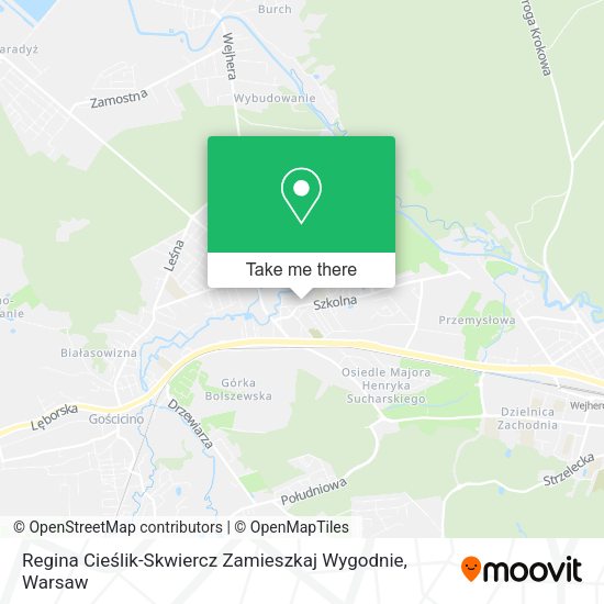 Regina Cieślik-Skwiercz Zamieszkaj Wygodnie map