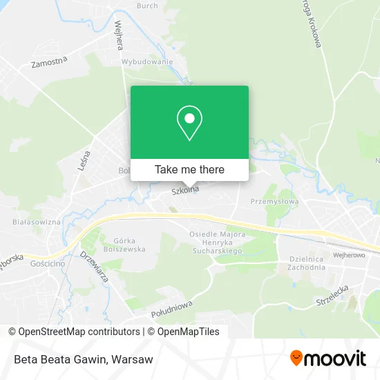 Карта Beta Beata Gawin