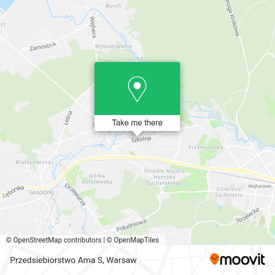 Przedsiebiorstwo Ama S map