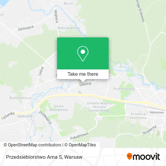 Карта Przedsiebiorstwo Ama S