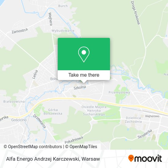 Alfa Energo Andrzej Karczewski map