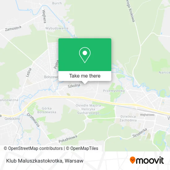 Klub Maluszkastokrotka map