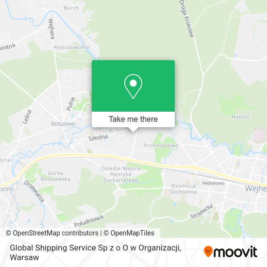 Global Shipping Service Sp z o O w Organizacji map