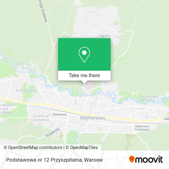 Podstawowa nr 12 Przyszpitalna map