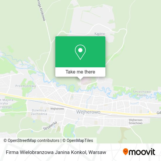 Карта Firma Wielobranzowa Janina Konkol