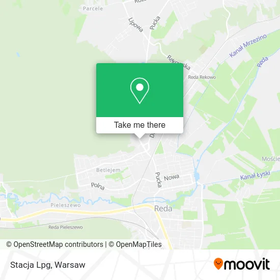 Карта Stacja Lpg