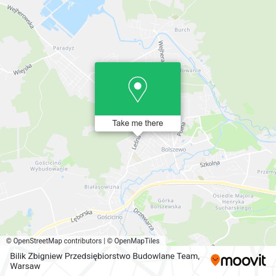 Bilik Zbigniew Przedsiębiorstwo Budowlane Team map