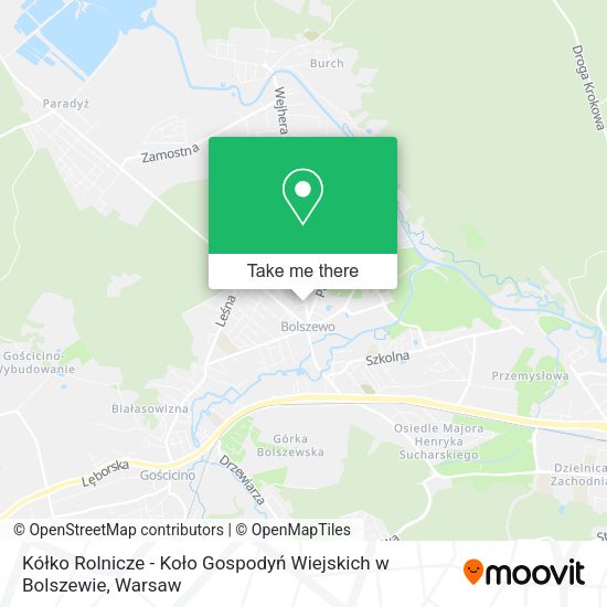 Kółko Rolnicze - Koło Gospodyń Wiejskich w Bolszewie map