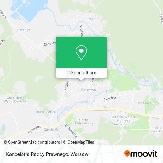 Kancelaria Radcy Prawnego map