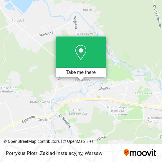 Potrykus Piotr .Zakład Instalacyjny map