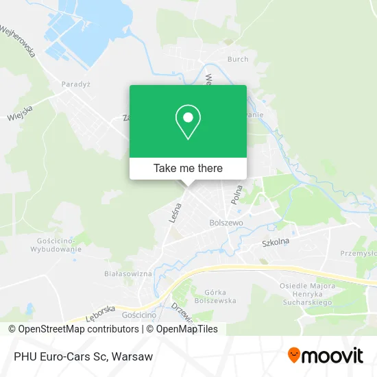 Карта PHU Euro-Cars Sc