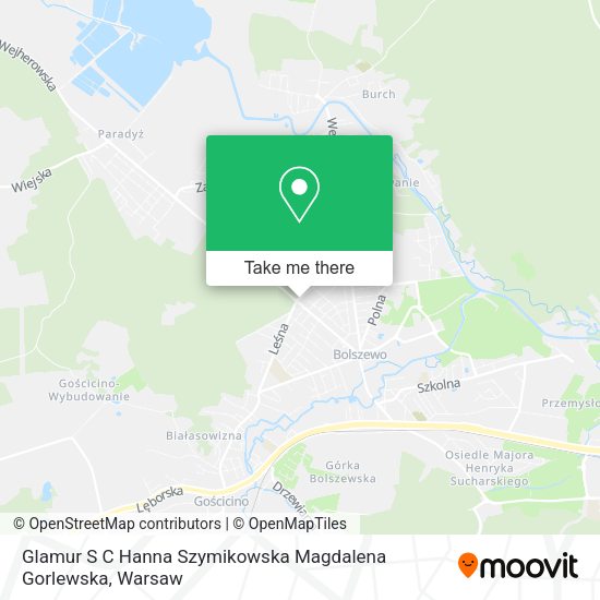 Glamur S C Hanna Szymikowska Magdalena Gorlewska map