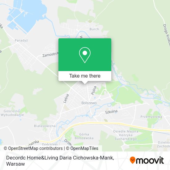 Decordc Home&Living Daria Cichowska-Mank map