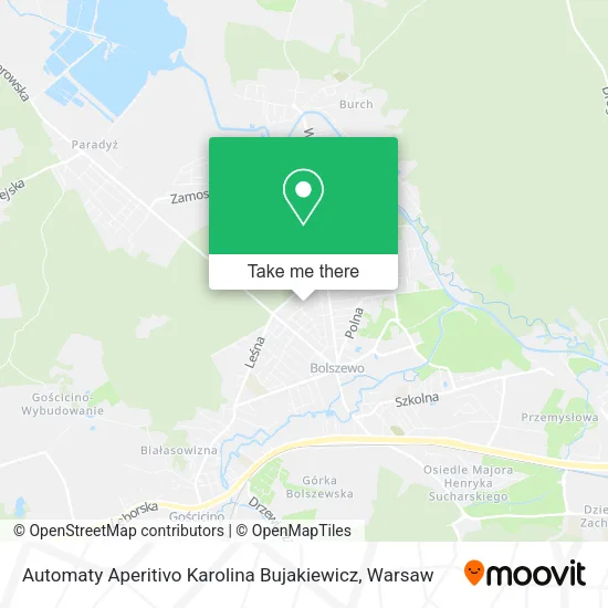 Карта Automaty Aperitivo Karolina Bujakiewicz