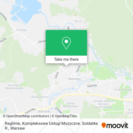 Ragtime. Kompleksowe Usługi Muzyczne. Soldatke R. map