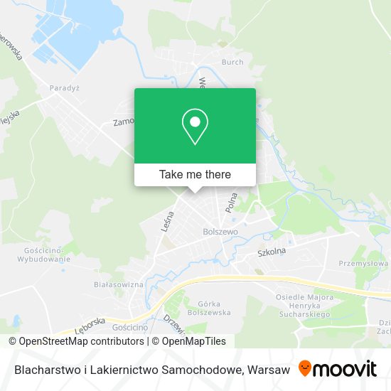 Blacharstwo i Lakiernictwo Samochodowe map