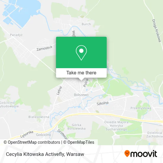 Карта Cecylia Kitowska Activefly