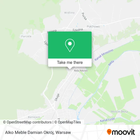 Карта Alko Meble Damian Okrój