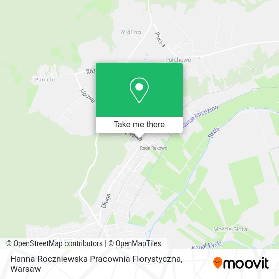 Карта Hanna Roczniewska Pracownia Florystyczna