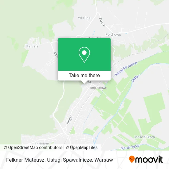 Карта Felkner Mateusz. Usługi Spawalnicze