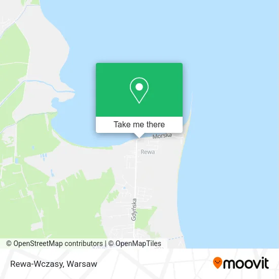 Карта Rewa-Wczasy