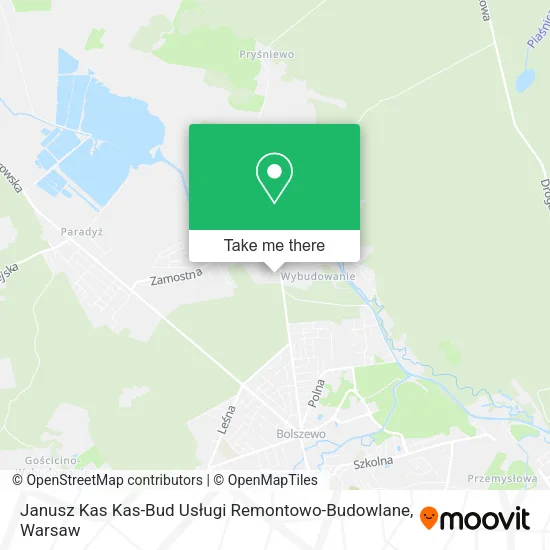 Карта Janusz Kas Kas-Bud Usługi Remontowo-Budowlane