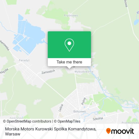 Morska Motors Kurowski Spółka Komandytowa map