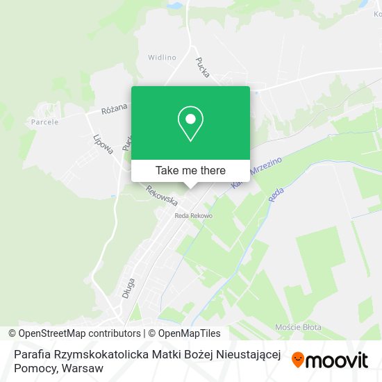 Parafia Rzymskokatolicka Matki Bożej Nieustającej Pomocy map