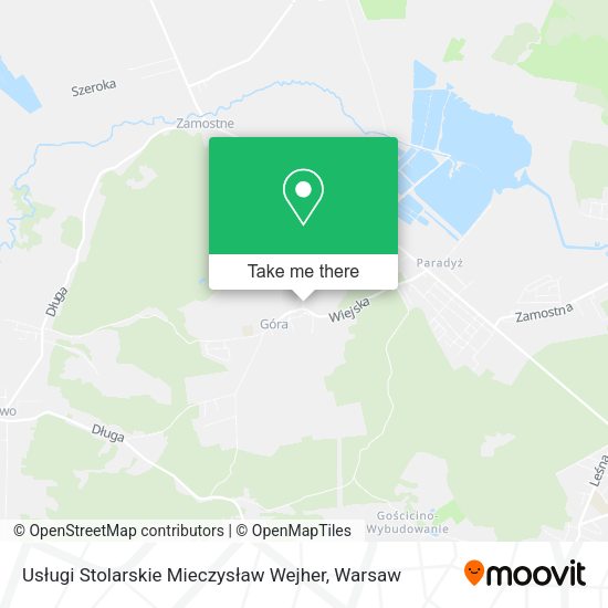 Usługi Stolarskie Mieczysław Wejher map