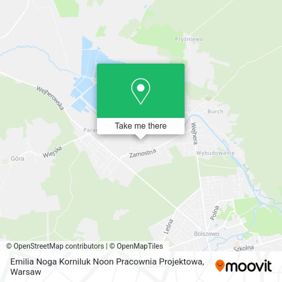 Emilia Noga Korniluk Noon Pracownia Projektowa map