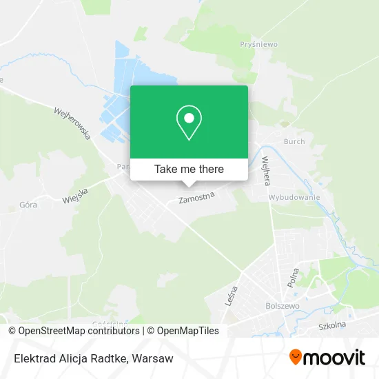 Карта Elektrad Alicja Radtke