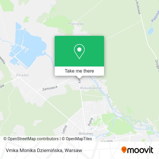 Vmka Monika Dziemińska map