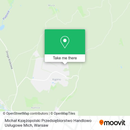 Michał Księżopolski Przedsiębiorstwo Handlowo Usługowe Mich map