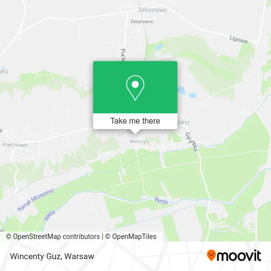 Карта Wincenty Guz