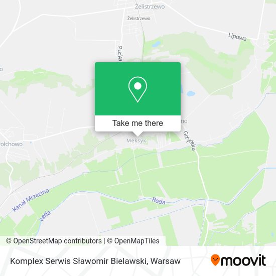 Komplex Serwis Sławomir Bielawski map